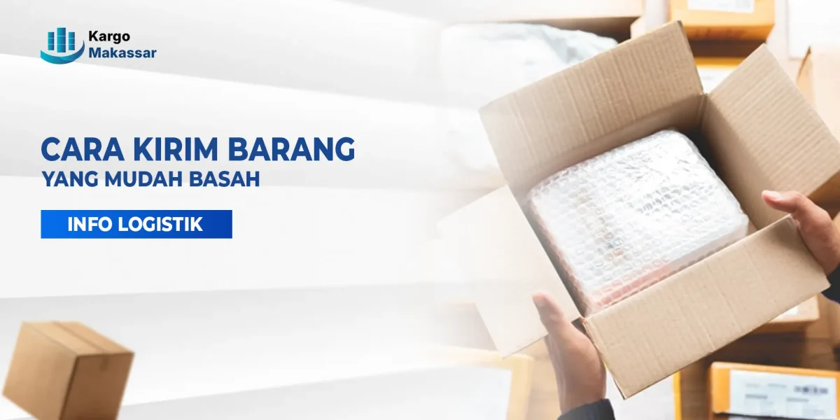 Cara kirim barang mudah basah agar aman saat pengiriman dengan perlindungan kemasan tahan air dan packing berlapis.