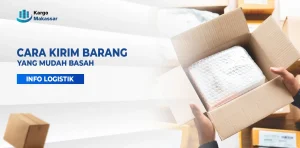 Cara kirim barang mudah basah agar aman saat pengiriman dengan perlindungan kemasan tahan air dan packing berlapis.